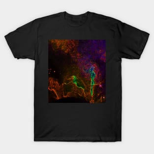 Black Panther Art - Glowing Edges 145 T-Shirt